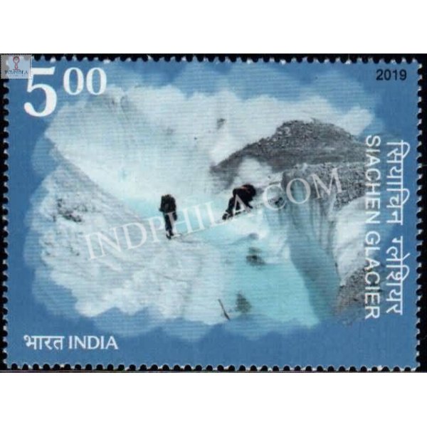 India 2019 Siachen Glacier Mnh Single Stamp
