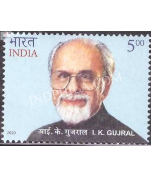 India 2020 Birth Centenary Of I K Gujral Mnh Single Stamp