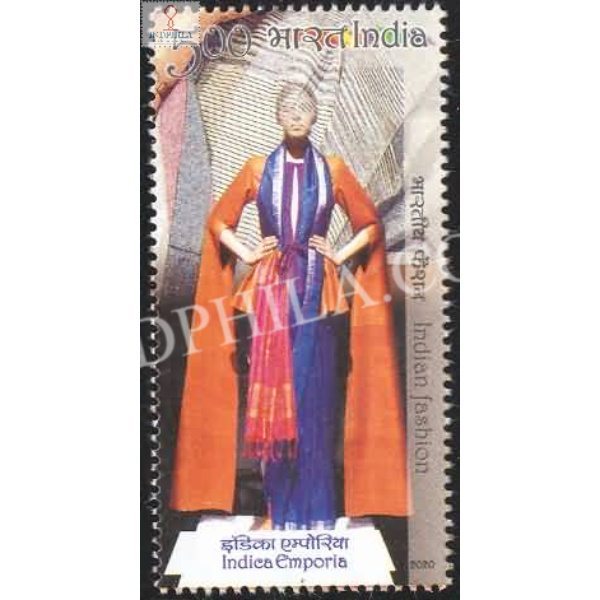 India 2020 Indian Fashion Series 4 Fashion Designers Indica Emporia Mnh Single Stamp
