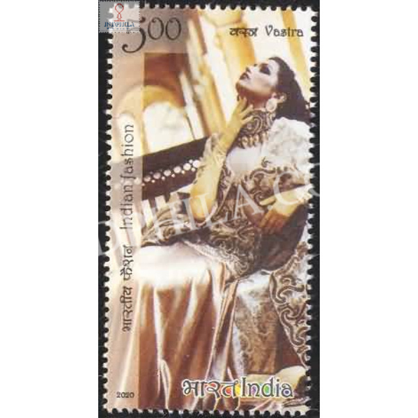 India 2020 Indian Fashion Series 4 Fashion Designers Vastra Mnh Single Stamp