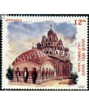 India 2020 Terracotta Temples Of India Lalji Temple Mnh Single Stamp