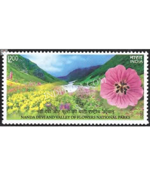 India 2020 Unesco World Heritage Sites Nanda Devi And Valley Flower Mnh Single Stamp