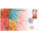 India 2021 Gi Tag Special Cover Of Baluchari Saree Was Released On 29th November 2021 Bankura West Bengal
