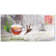 India 2021 Gi Tag Special Cover Of Kangra Tea Of Himachal Pradesh Unususal Cover Affixed With Tea Dust And Hot Foil Embosed On Coverwas Released On 2nd September 2021 Palampur Himachal Pradesh
