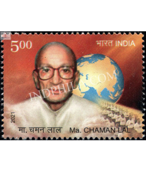 India 2021 Master Chaman Lal Mnh Single Stamp