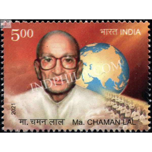 India 2021 Master Chaman Lal Mnh Single Stamp