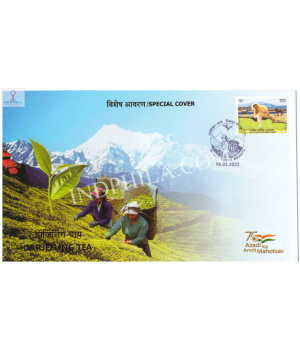 India 2022 Gi Tag Special Cover Of Darjeeling Tea Was Released On 8th March 2022 Kolkata West Bengal