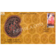 India 2022 Gi Tag Special Cover Of Santiniketan Leather Goods Unususal Special Cover With A Real Pices Of Leather Affixed On Coverwas Released On 7th April 2022 West Bengal
