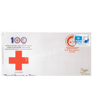 India 2022 Special Cover Of Indian Red Cross Society From Bangalore Karnataka