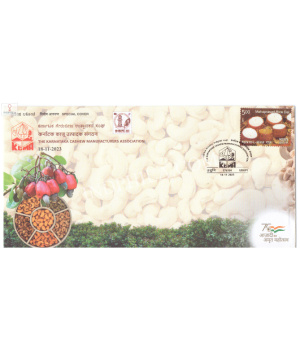 India 2023 Special Cover Of Krishnapex 2023 The Karnataka Cashew Manufacturers Association Udupi