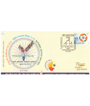 India 2023 Special Cover Of National Voters Day 2023 From Bangalore Karnataka