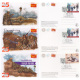 Kargil Vijay Diwas Set Of 3 Cancelled Post Card