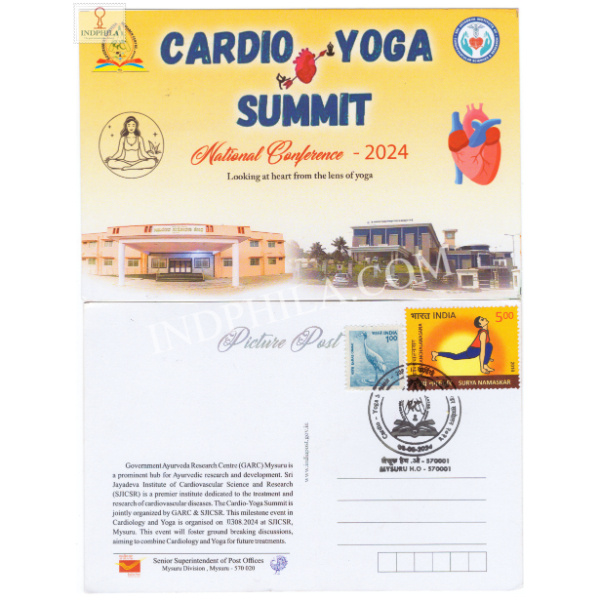 National Conference Of Cardio Yoga Summit Cancelled Post Card