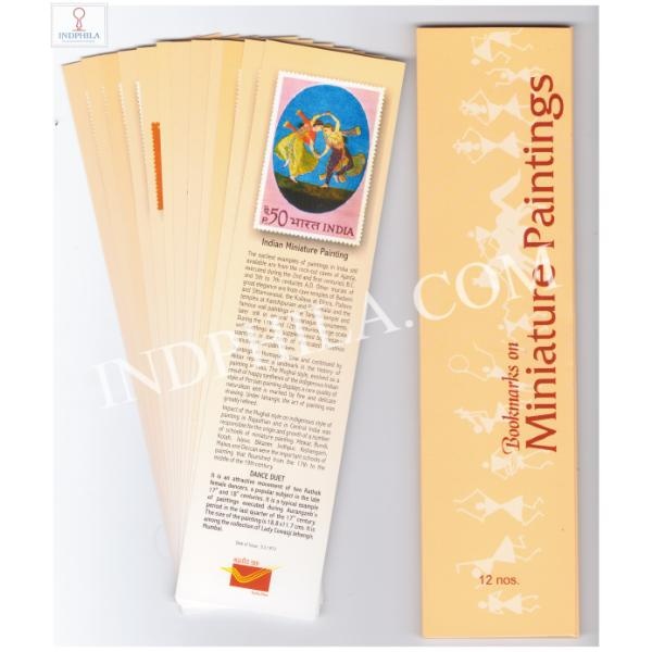 Bookmarks on Miniature Paintings Set of 12