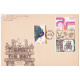 India 1973 Special Cover Of 1973 Indipex Sachi Stupa Gate 1973 With Thematic Day Cancellation