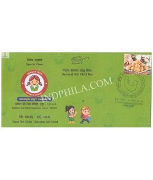India 2018 Special Cover Of National Girl Child Day 2019