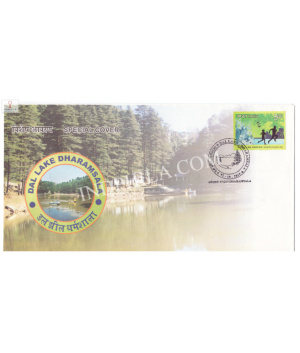 India 2019 Special Cover Of Dal Lake Dharamsala 2019