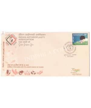 India 2021 Special Cover Of Indian Arthroplasty Association 2021 Mumbai