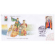 India 2022 Special Cover Of Assampex 2022 Traditional Attire Of Assam Assamese Bodo Chutia Guwahati