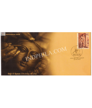 India 2023 Special Cover Of Divinity In Clay 2023 Kolkata