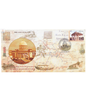 India 2024 Special Cover Of 250 Years Of Kolkata Gpo 2024