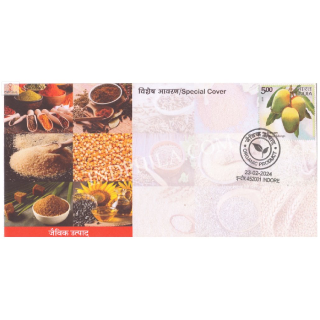 India 2024 Special Cover of Organic Product 2024 Indore - Largest ...