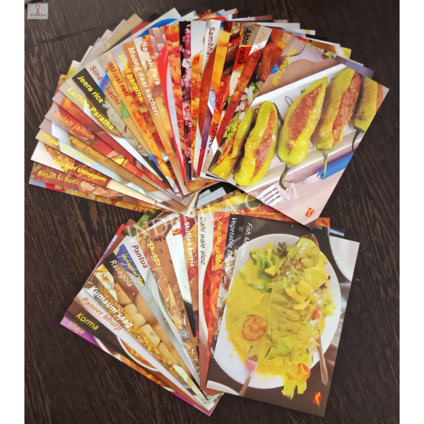 Group of Picture Post Card of Food Veriety Set of 42