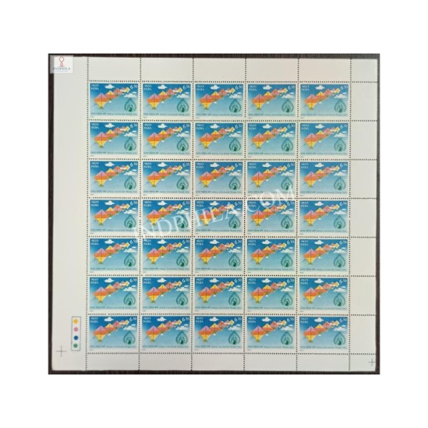 INDIA 1991 India Tourism Year MNH FULL SHEET 35 Stamps