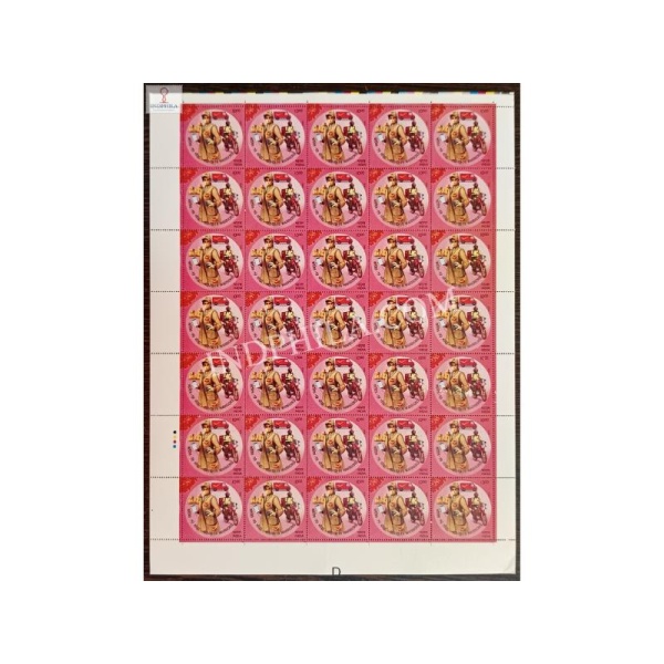 INDIA 2020 Salute to Covid 19 Warriors Dak Seva Unit MNH FULL SHEET 35 Stamps