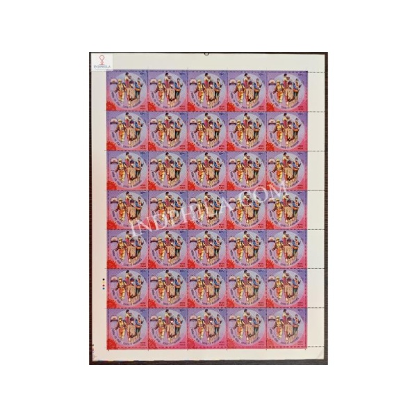 INDIA 2020 Salute to Covid 19 Warriors Sanitizers Unit MNH FULL SHEET 35 Stamps