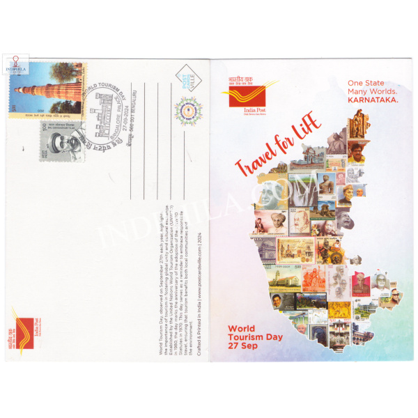 Picture Post Card of World Tourism Day Cancelled