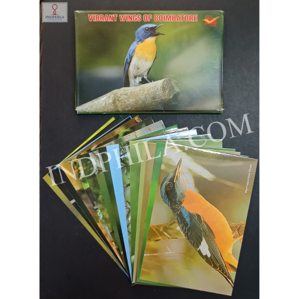 Kovaipex 2024 Vibrant Wings of Coimbatore Set of 16 Picture Post Cards