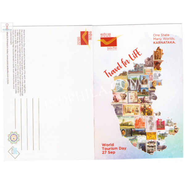 Picture Post Card of World Tourism Day