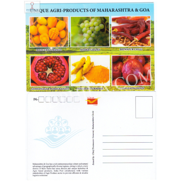 Picture Post Card of Unique Agri Products of Maharashtra and Goa 2