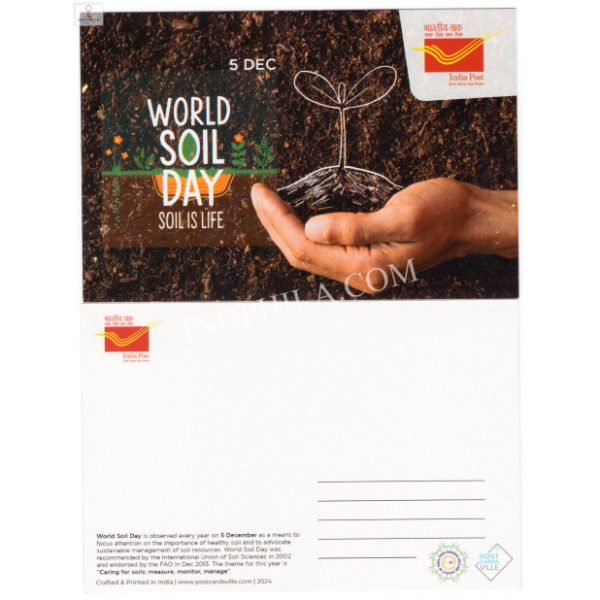 Picture Post Card of World Soil Day