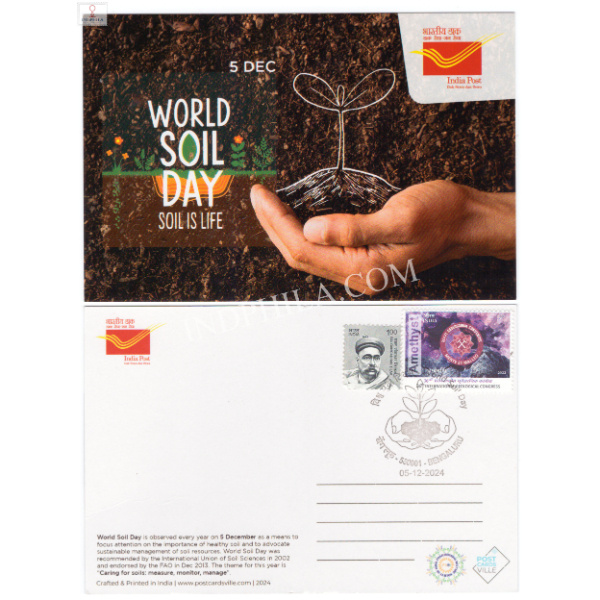 Picture Post Card of World Soil Day Cancelled