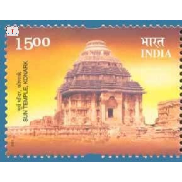 India 2001 Sun Temple Konark Sun Temple Mnh Single Stamp