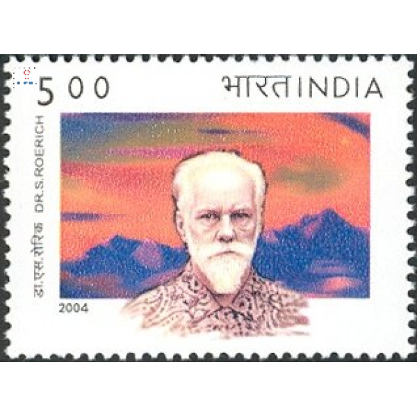 India 2004 Dr S Roerich Mnh Single Stamp