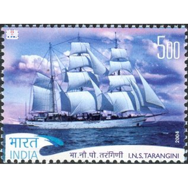 India 2004 INS Tarangini Mnh Single Stamp