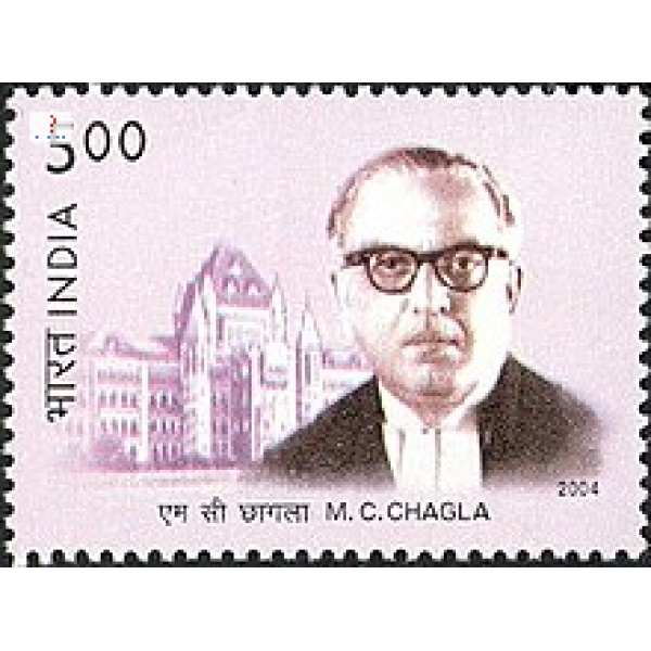 India 2004 M C Chagla Mnh Single Stamp