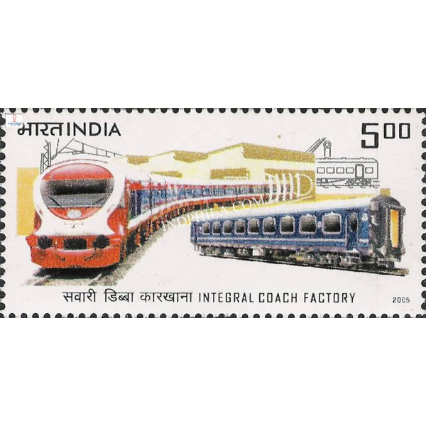 India 2005 Integral Coach Factory Mnh Single Stamp