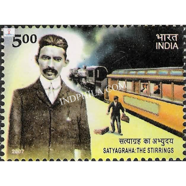 India 2007 Satyagraha The Stirring S1 Mnh Single Stamp