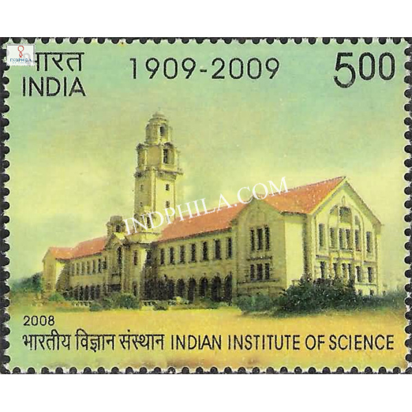 India 2008 Indian Institute of Science S1 Mnh Single Stamp