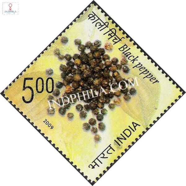 India 2009 Spices of India Black Pepper Mnh Single Stamp