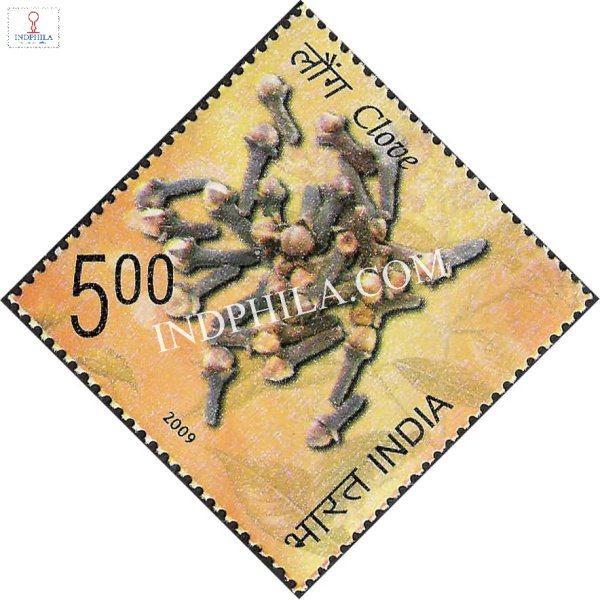 India 2009 Spices of India Cardamom Mnh Single Stamp