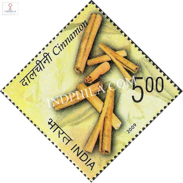 India 2009 Spices of India Cinnamon Mnh Single Stamp