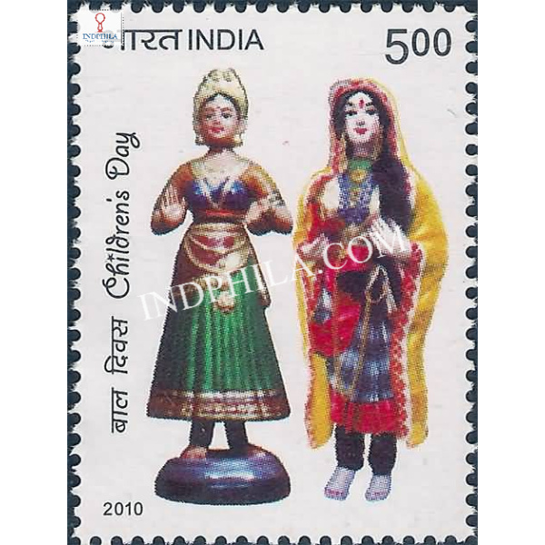 India 2010 Childrens Day Dolls Mnh Single Stamp
