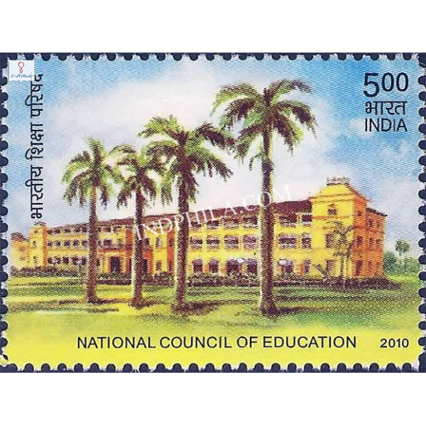 India 2010 National Council of Education Building Mnh Single Stamp
