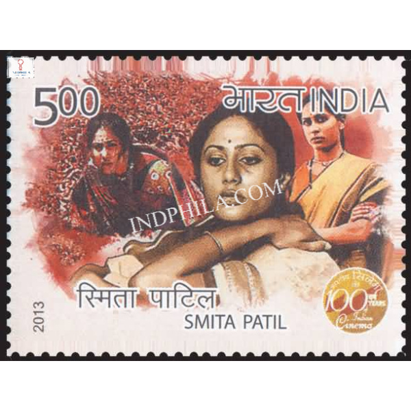 India 2013 100 Years of Indian Cinema Smita Patil Mnh Single Stamp