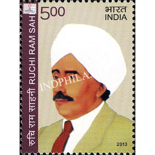 India 2013 Ruchi Ram Sami Mnh Single Stamp